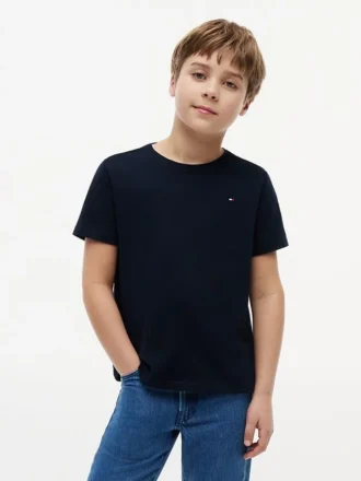 T-shirt med rund hals för barn
