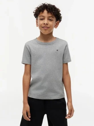 T-shirt med rund hals för barn