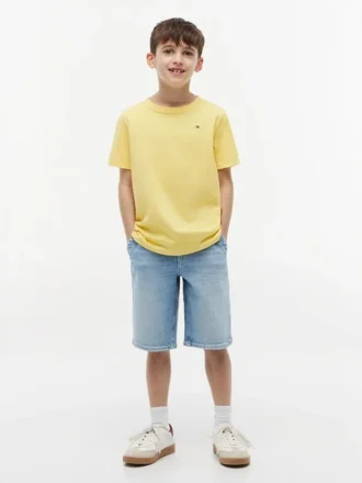 T-shirt med rund hals för barn