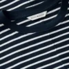 T-shirt med rund hals och fladdermusärmar