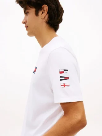 T-shirt med seglingslogotyp