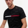 T-shirt med signaturflagga-logotyp T-shirt med signaturflagga-logotyp