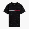 T-shirt med signaturflagga-logotyp T-shirt med signaturflagga-logotyp