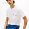 T-shirt med signaturrandig ficka i piké T-shirt med signaturrandig ficka i piké