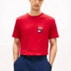 T-shirt med staplat logo