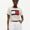 T-shirt med stort flaggmönster T-shirt med stort flaggmönster