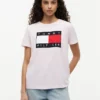 T-shirt med stort flaggmönster T-shirt med stort flaggmönster