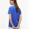 T-shirt med stort flaggmönster