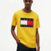 T-shirt med stort flaggmärke T-shirt med stort flaggmärke