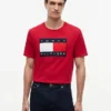 T-shirt med stort flaggmärke T-shirt med stort flaggmärke