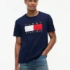 T-shirt med stort flaggmärke T-shirt med stort flaggmärke