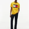 T-shirt med stort flaggmärke T-shirt med stort flaggmärke