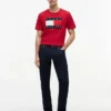 T-shirt med stort flaggmärke T-shirt med stort flaggmärke