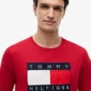 T-shirt med stort flaggmärke T-shirt med stort flaggmärke