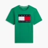 T-shirt med stort flaggmärke T-shirt med stort flaggmärke