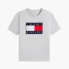 T-shirt med stort flaggmärke T-shirt med stort flaggmärke