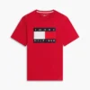 T-shirt med stort flaggmärke T-shirt med stort flaggmärke