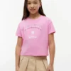T-shirt med strass och Tommy-logotyp för barn