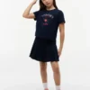 T-shirt med strass och Tommy-logotyp för barn
