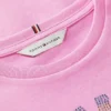 T-shirt med strass och Tommy-logotyp för barn
