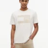 T-shirt med ton-i-ton-flagga
