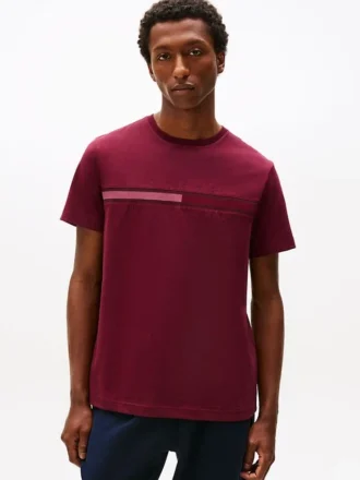 T-shirt med ton-i-ton-flagga T-shirt med ton-i-ton-flagga
