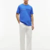 T-shirt med ton-i-ton-flagga