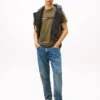 T-shirt med ton-i-ton-flagga