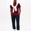 T-shirt med ton-i-ton-flagga T-shirt med ton-i-ton-flagga