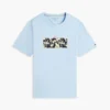 T-shirt med tropiskt blommönster T-shirt med tropiskt blommönster