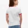 T-shirt med vågigt flaggmönster för barn