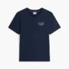 T-shirt med vågigt flaggmönster på ryggen T-shirt med vågigt flaggmönster på ryggen