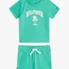 T-shirt- och shorts-set för babyer med palm-logotyp T-shirt- och shorts-set för babyer med palm-logotyp