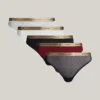Tanga med logotyp i midjan, 5-pack