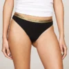 Tanga med logotyp i midjan, 5-pack