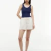 Tanktop i blandad stickning Tanktop i blandad stickning