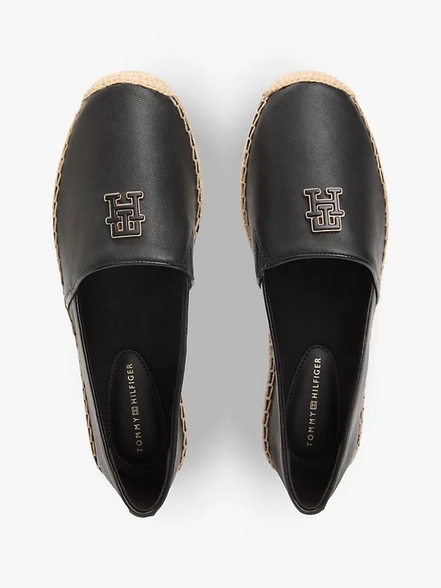 TH Monogram läderespadriller TH Monogram läderespadriller