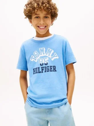 Tommy Arch-T-shirt med logotyp för barn