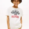 Tommy Arch-T-shirt med logotyp för barn