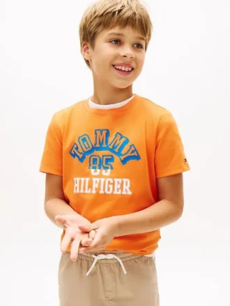 Tommy Arch-T-shirt med logotyp för barn