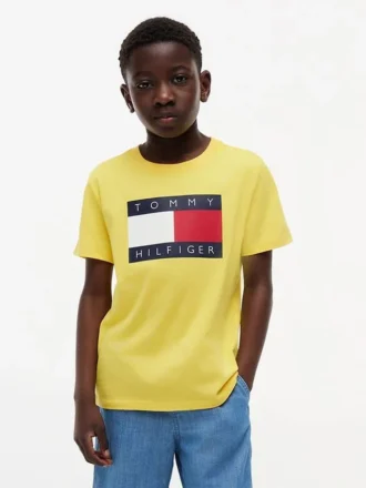 Tommy Flag Logo T-shirt för barn