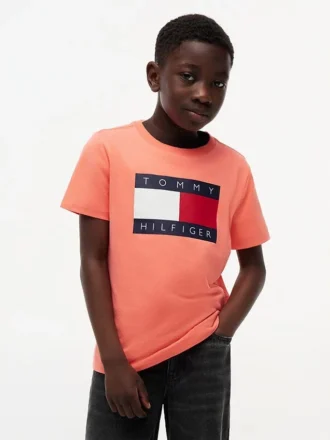 Tommy Flag Logo T-shirt för barn
