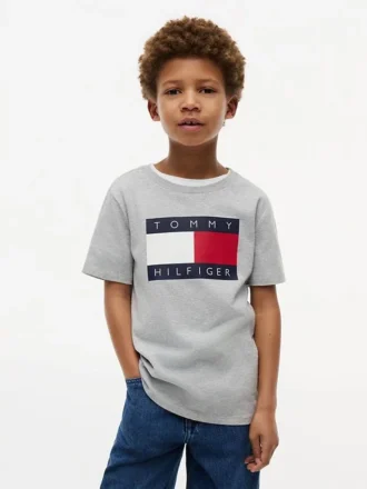 Tommy Flag Logo T-shirt för barn