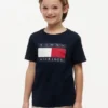 Tommy Flag Logo T-shirt för barn