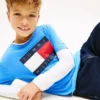 Tommy Flag Logo T-shirt för barn Tommy Flag Logo T-shirt för barn