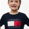 Tommy Flag Logo T-shirt för barn