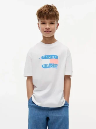 Tommy Graffiti Logo T-shirt för barn Tommy Graffiti Logo T-shirt för barn
