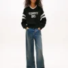 Tommy Jeans 85 Varsity V-ringad tröja Tommy Jeans 85 Varsity V-ringad tröja