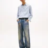 Tommy Jeans Chain-Print Relaxed Jeans