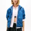 Tommy Jeans Chambray-jacka med dragkedja Tommy Jeans Chambray-jacka med dragkedja